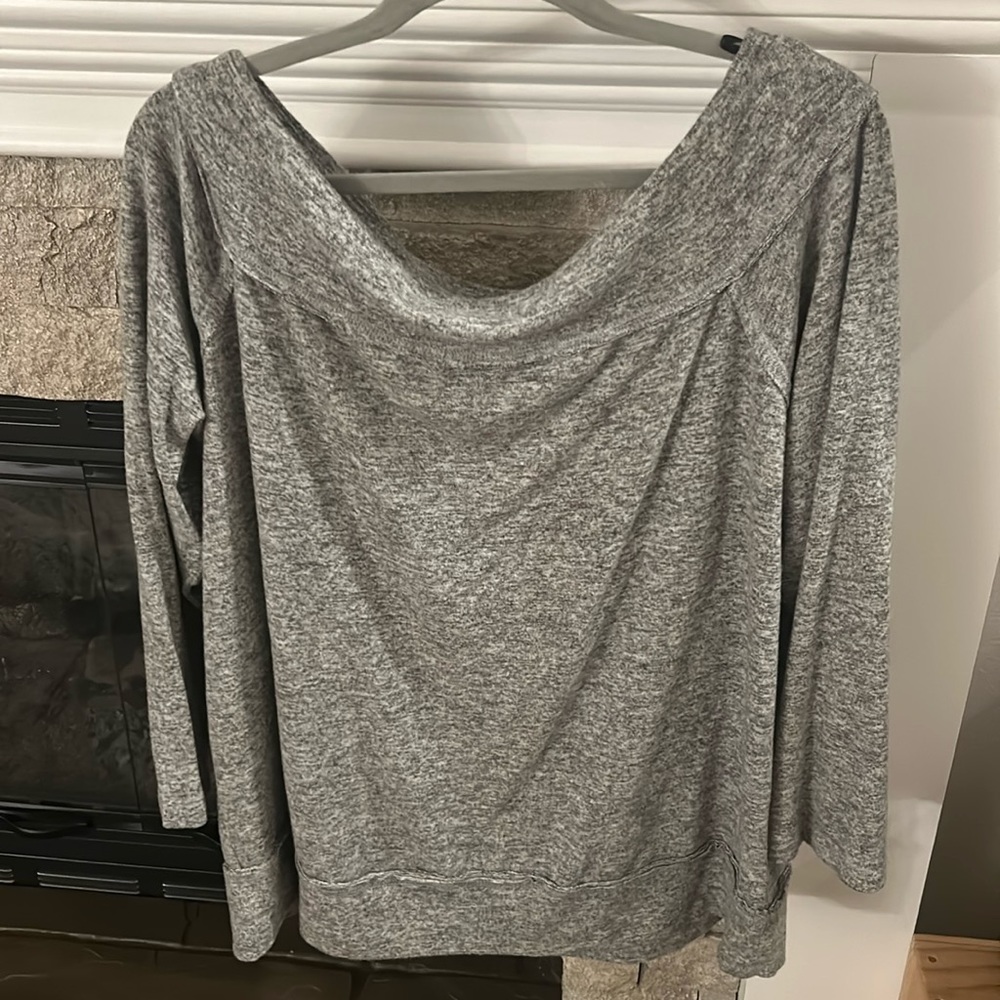 Women’s off the shoulder sweater